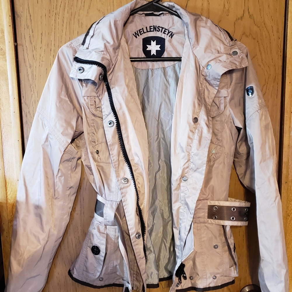 Wellensteyn Chocolate sand windbreaker raincoat xs